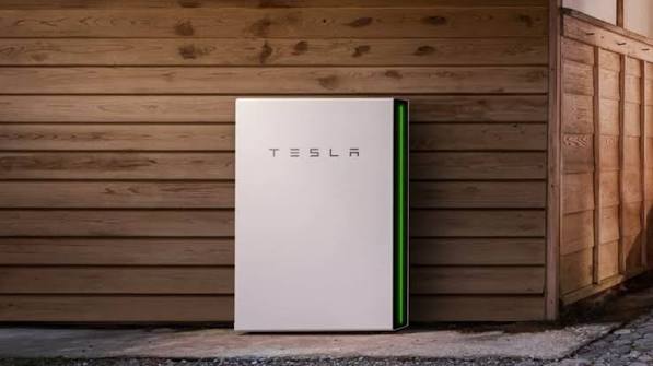 Tesla Powerwall 3 home battery system mounted on a wall